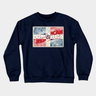 The Dominican Republic Vintage style retro souvenir Crewneck Sweatshirt